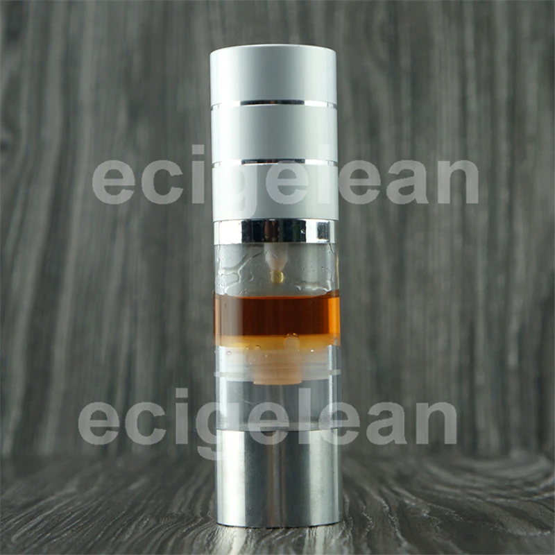 1 set new product 30ml EZ dripper bottle easy to squeeze squonk bottles FDA approved silver colors | Дом и сад