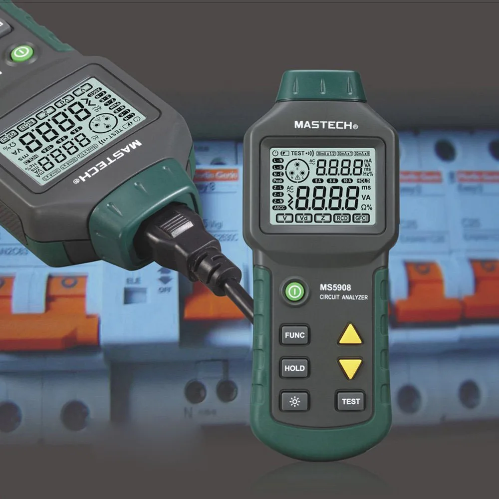 Wsfs Горячая MASTECH MS5908 Туре RMS circuit Analyzer тестер по сравнению с industries suretest 61 164CN|mastech