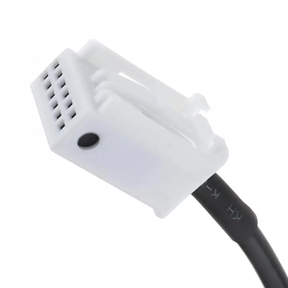 Черный 3 5 мм AUX автомобильный аудио кабель с VDO RD4 CD для Peugeot 307 308 407 408 507 Citroen C2 C5 Sega
