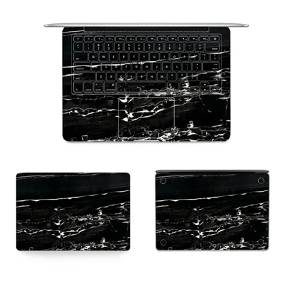 Черная мраморная серия наклейка для ноутбука s для Macbook Air Pro retina 11 13 15 наклейка для ноутбука для Macbook new pro 13 15 крышка - Цвет: Option 2