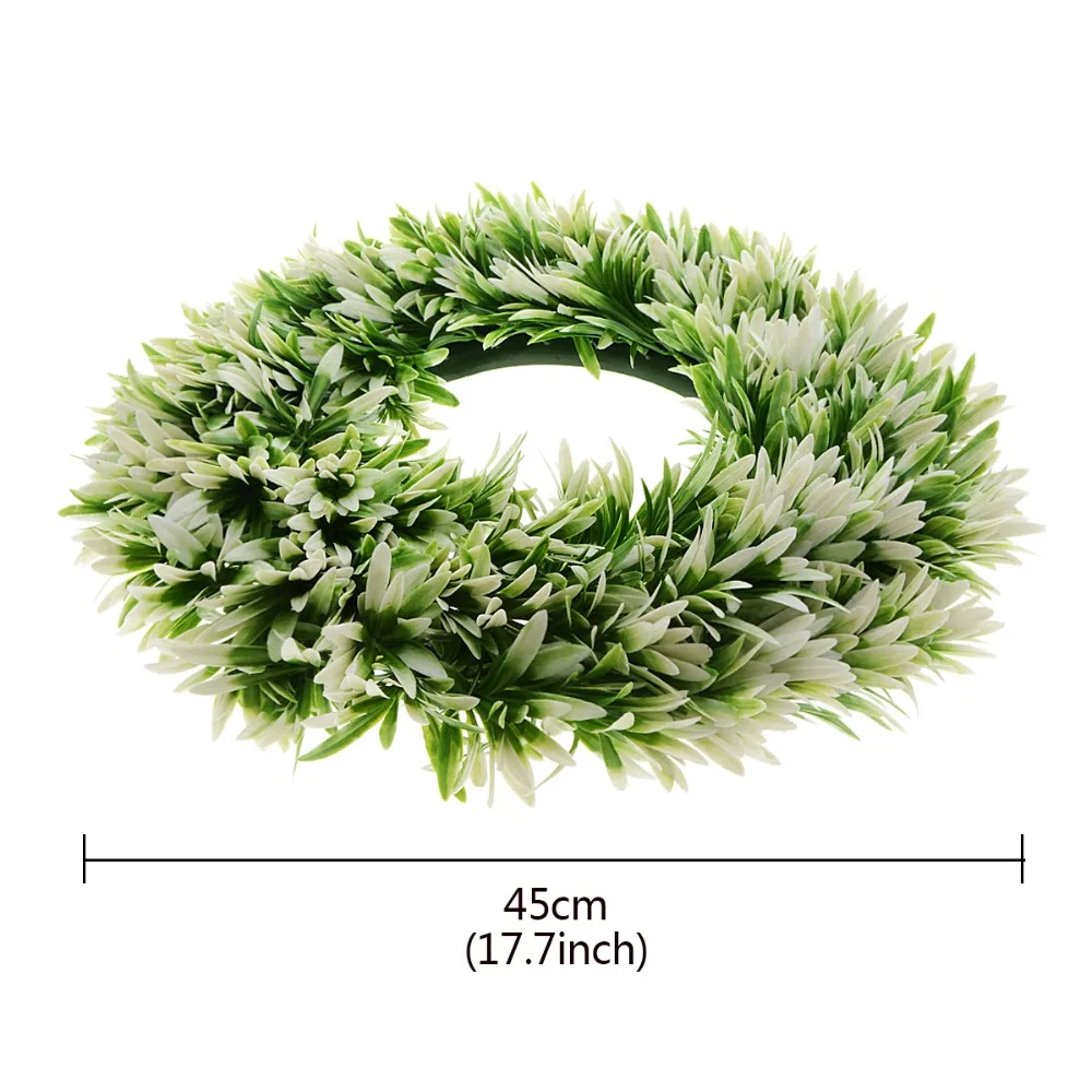 Рождественский венок 2019 украшение на Хэллоуин входную дверь Декор искусственные