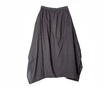 Новинка 2017 летние и осенние черные льняные брюки женские свободные оригинальные