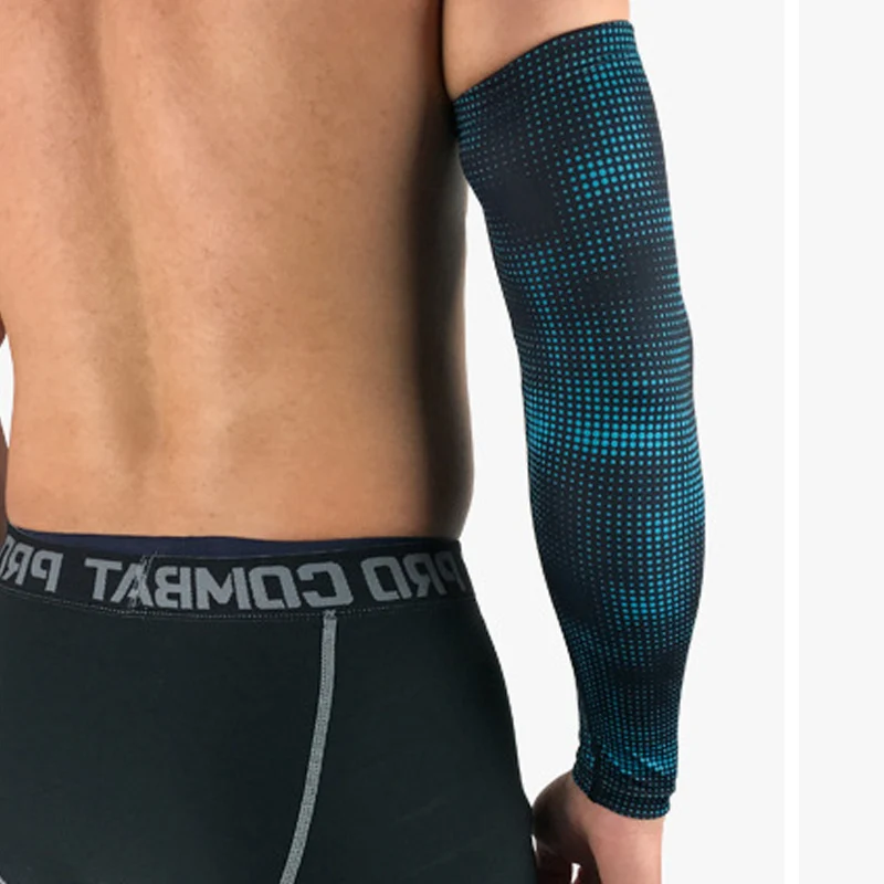 1 пара дышащий Велоспорт бег велосипед УФ Защита от солнца запонки защитный рукав