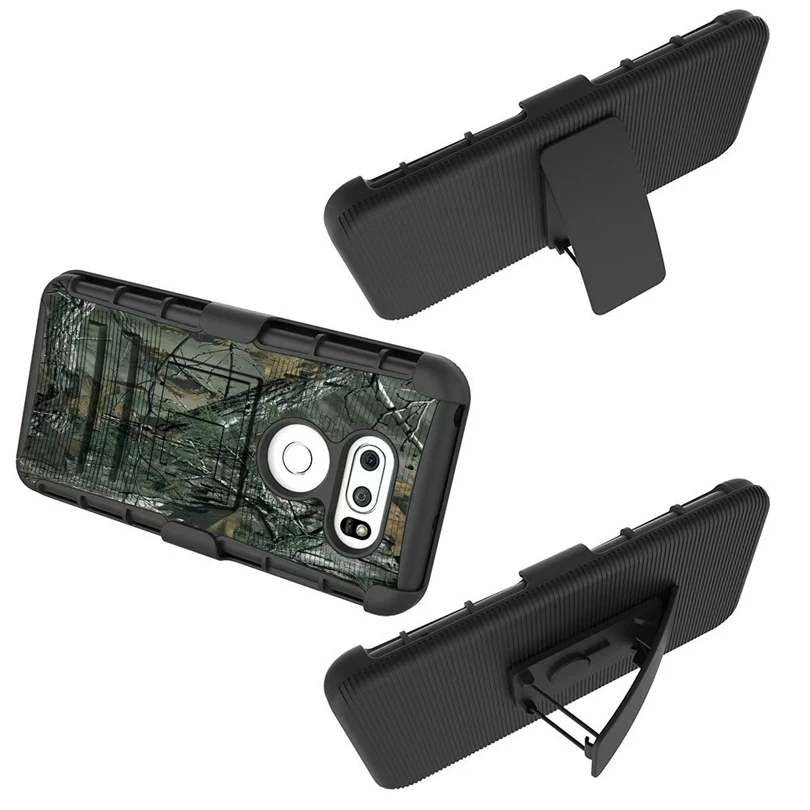 Чехол для LG V30 6 0 &quotHybrid Heavy Duty 3 в 1 военный Камуфляжный жесткий противоударный