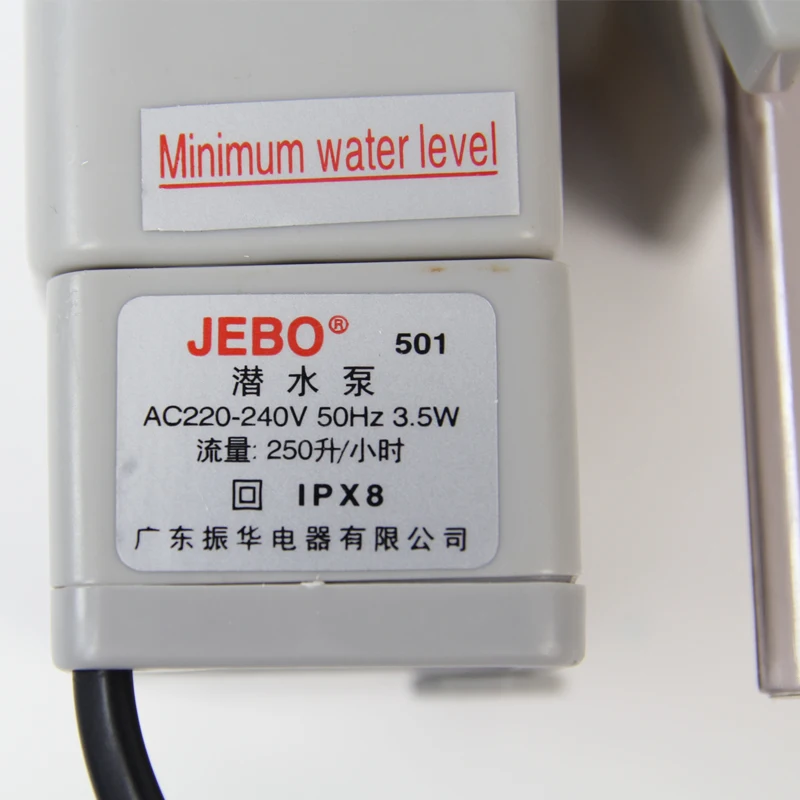 Мини фильтр JEBO для аквариума 3 5 Вт 220 240 В висячий на тонкую зеркальную циркуляцию