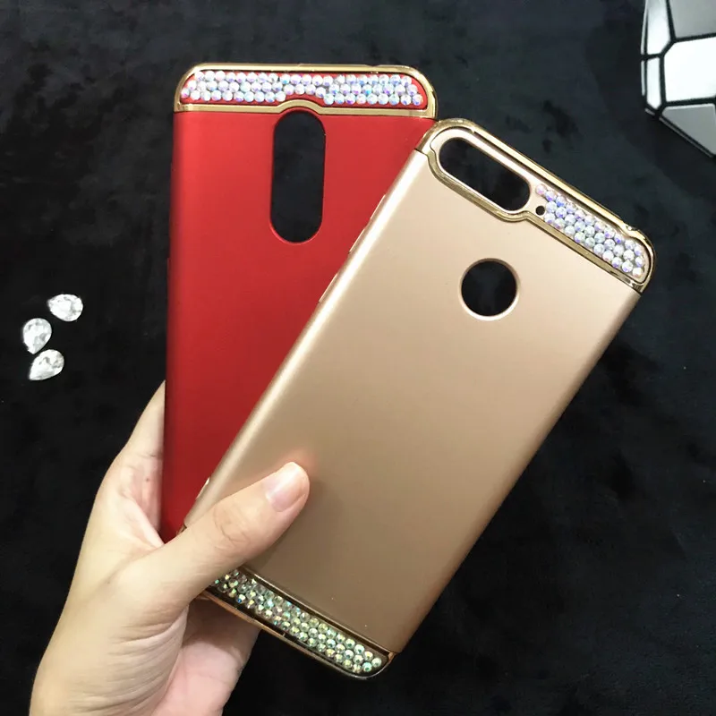 3 IN 1 phone Case for P Smart Huawei Nova 2 lite Plus 3i 3e 2i 2s cover Y9 Y5 Y6 Y7 Prime 2018 Y3 Pro 2017 |