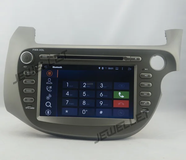 Восьмиядерный IPS экран Android 9 0 автомобильный DVD GPS Радио Навигация для Honda fit Jazz