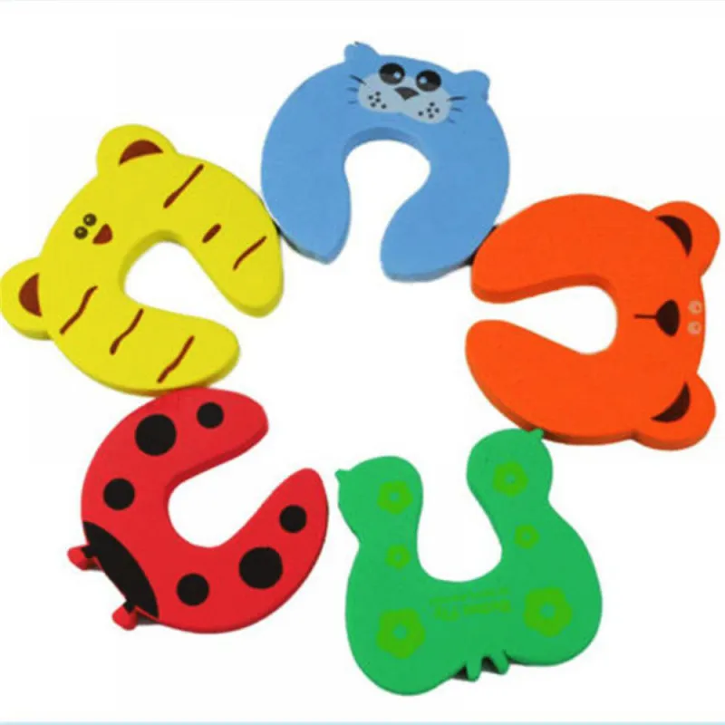 Симпатичный мультяшный защитный чехол для пальцев заглушка двери заглушки