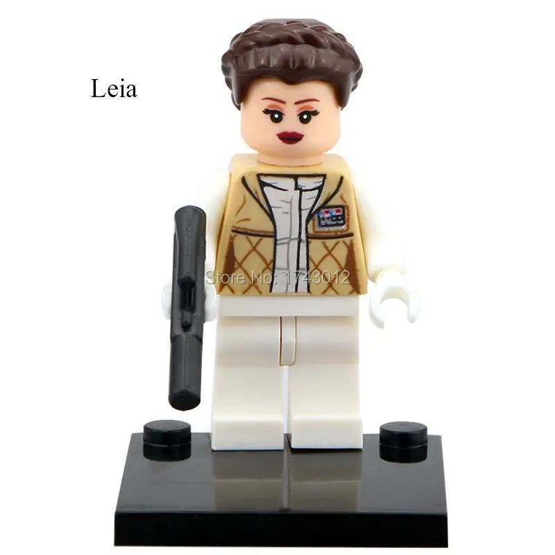 30 шт. Супер Герои Звездные войны Принцесса Leia Пингвин клан пещеры Бэтмен