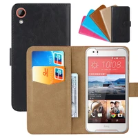 luxury wallet case for htc desire 830 pu leather retro flip cover magnetic fashion cases strap