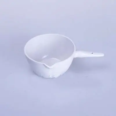 125 мл керамическая испаряющая тарелка круглое дно с ручкой для химии