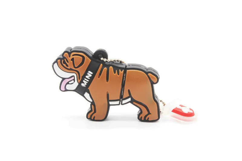 Jaster lovely mini бульдог USB флеш-накопитель милые животные мультфильм USB 2,0 4 ГБ/8 ГБ/16 ГБ/32 ГБ/64 ГБ реальная емкость USB карта памяти