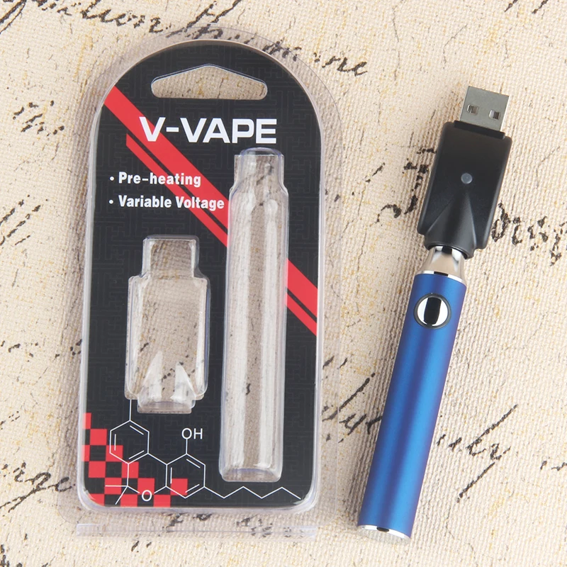 2 шт./лот функция разогрева электронная сигарета EVOD батарея LO VAPE переменное
