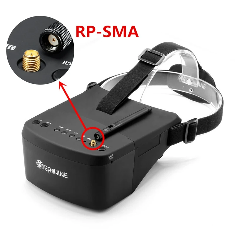 Оригинальные очки EV800 5 дюймов 800x480 FPV 8G 40CH Raceband автоматический поиск встроенный