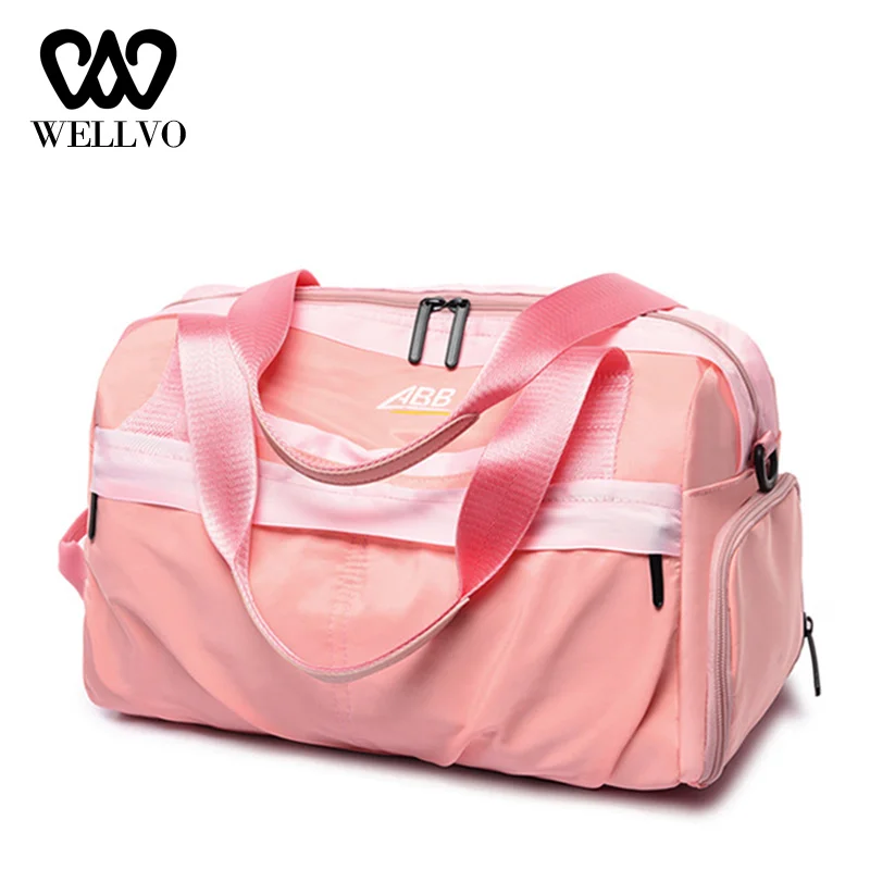 Waterproof Travel Bag Wet Dry Separation Large Gym Shoulder Bags Women Yoga Duffle Handbag Carry on Cabin Fitness XA770WB | Спорт и