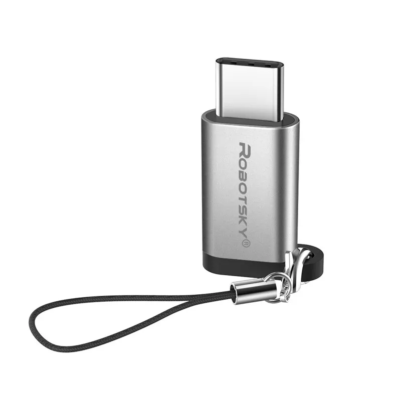 Usb type-C адаптер type-C штекер Micro USB Женский конвертер USB C OTG кабель для samsung Xiaomi huawei Macbook