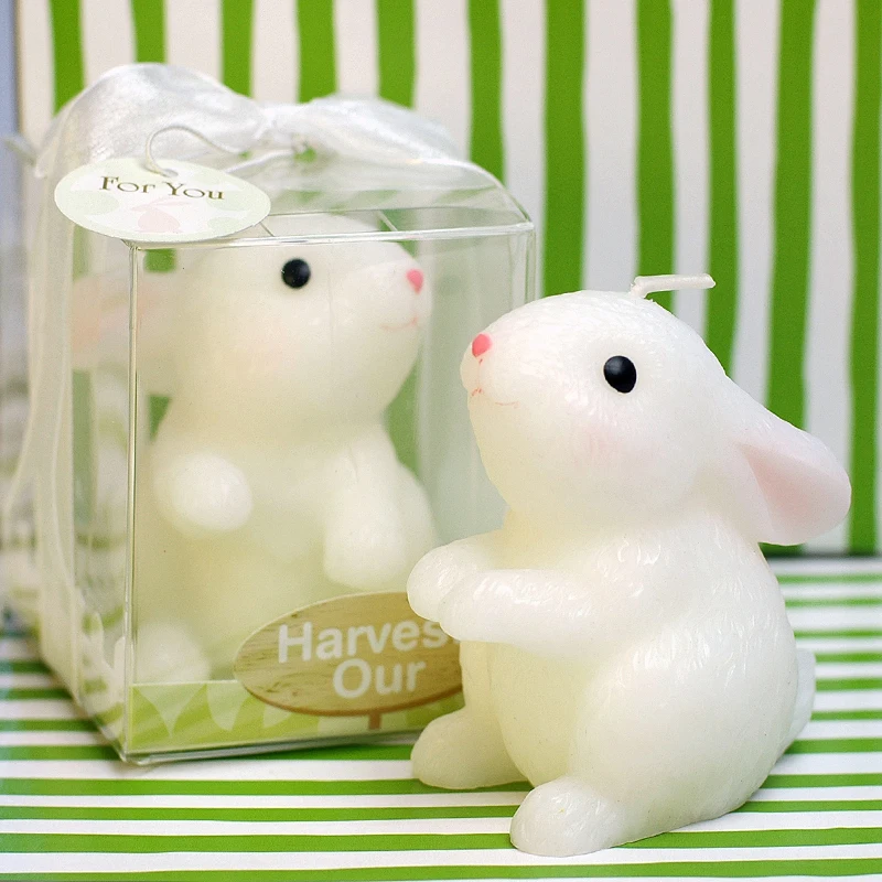 Children's Birthday Party Supplies creative birthday candles smokeless candle gifts bunny zodiac |