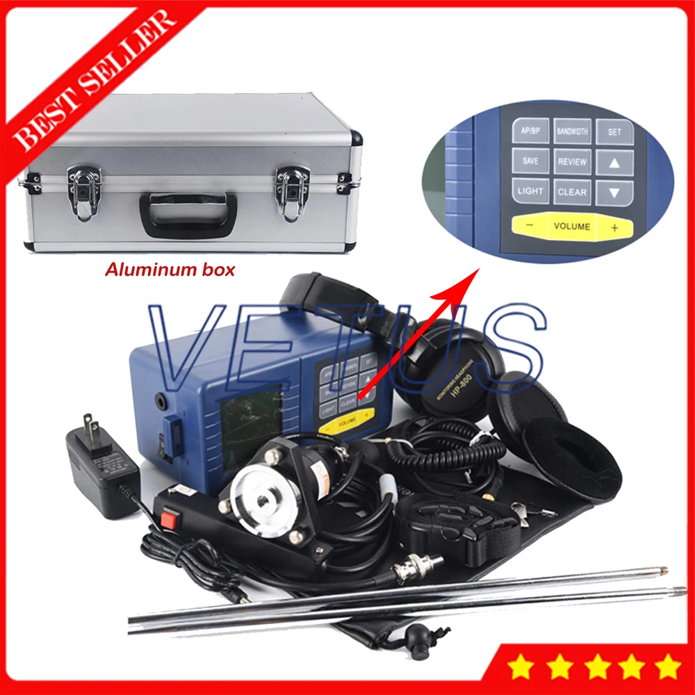 Детектор утечки воды подземный измеритель водопроводной трубы с частотой