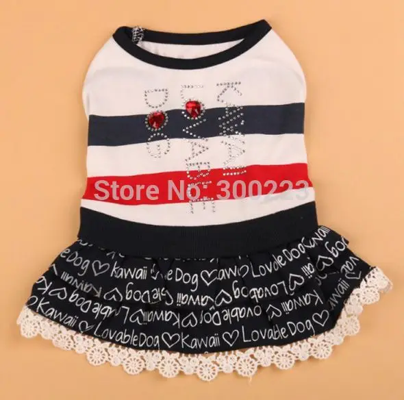 Одежда для домашних животных кошек собак сексуальное модное вечернее платье