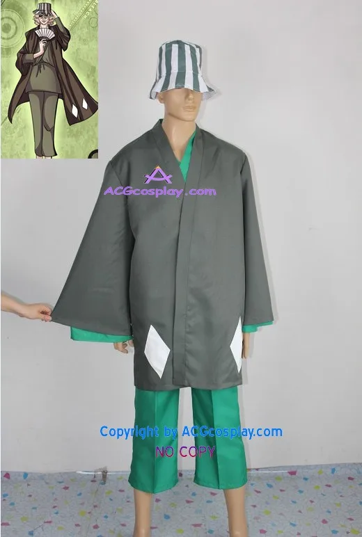 Отбеливатель Урахара кисуке карнавальный костюм включая шляпу Хэллоуин