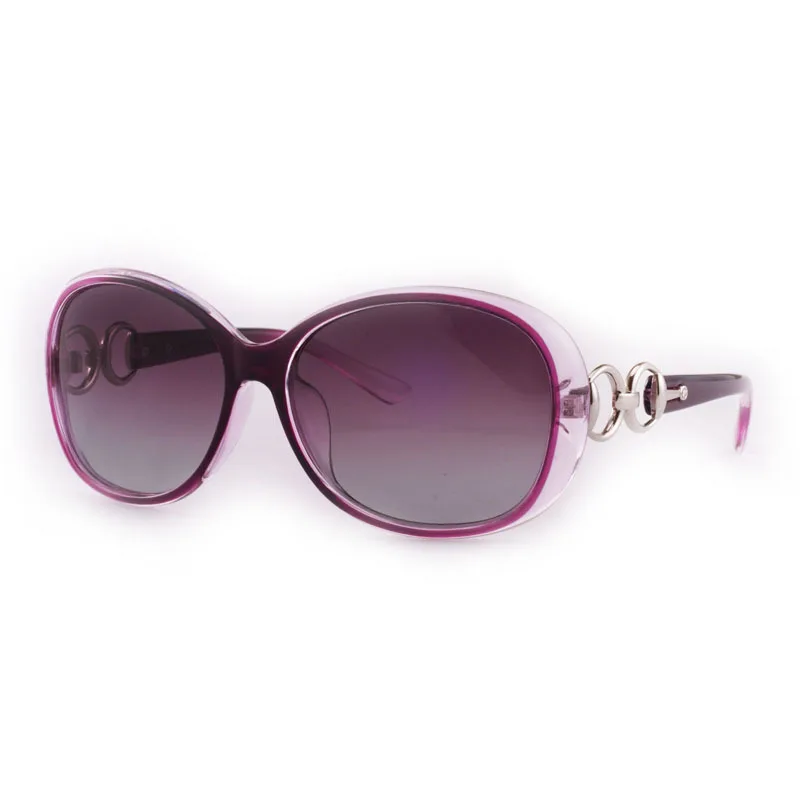 Женские поляризованные солнцезащитные очки в большой коробке с защитой от УФ