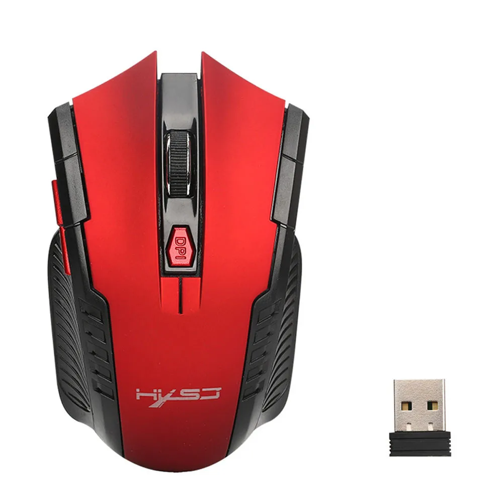 2400 dpi 6 кнопок 2 4 ГГц мини беспроводная оптическая игровая мышь для ПК ноутбука