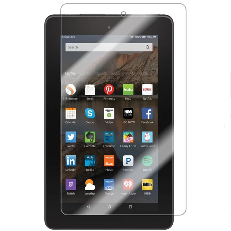 Закаленное стекло для Amazon Kindle fire HD 7 8 10 7 7,0 8,0 10 9H настоящий ультра прозрачный защитный экран для планшета защитная пленка