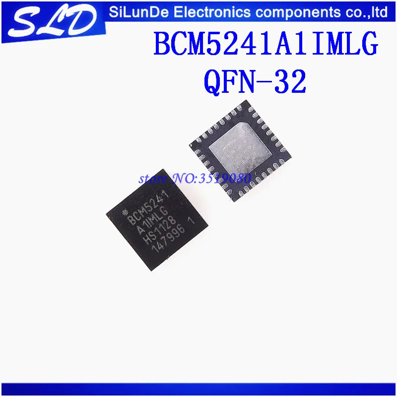 

Free Shipping 2pcs/lot BCM5241A1IMLG BCM5241A1IML BCM5241 QFN32 new original IN STOCK