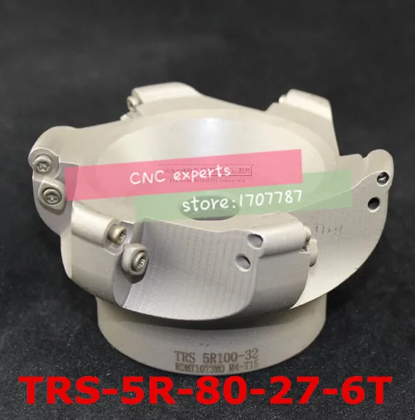 10 шт. RDMT10T3 и 1 TRS 5R 80 27 6T торцевая фреза для фрезерного станка с ЧПУ|cutter carbide|cutter