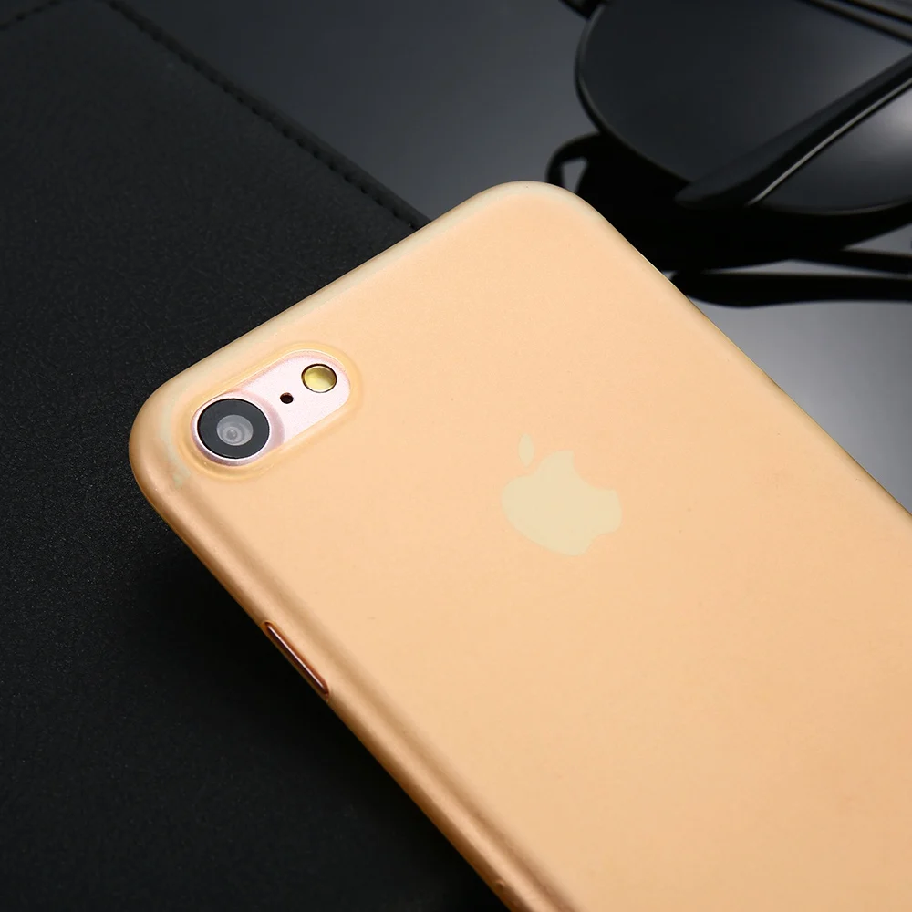 Ультратонкий чехол KISSCASE для iPhone X XS Max XR 7 8 Plus цветные жесткие чехлы 6S 6