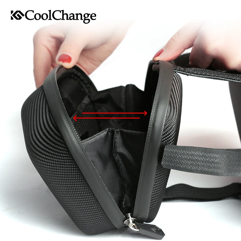 Велосипедная сумка CoolChange рама передняя головка верхняя трубка