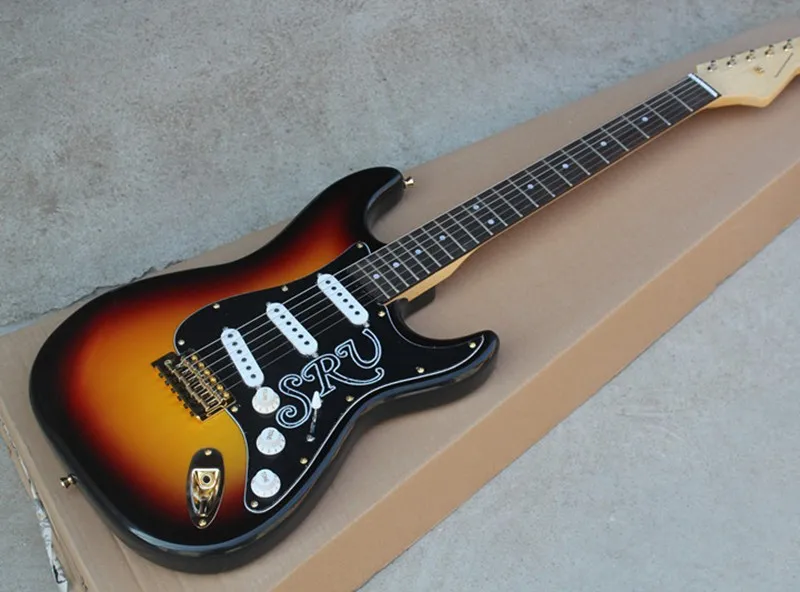 Заводская табачная эластичная электрическая гитара 3 грузовик пикап золотая