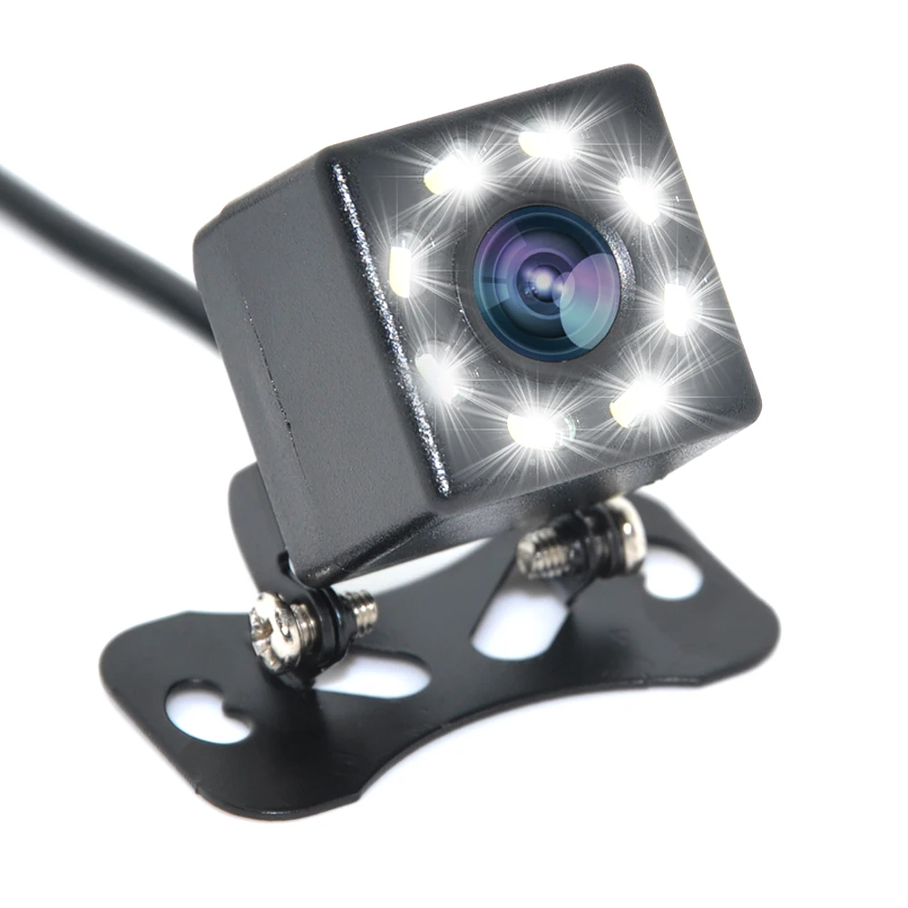 Ccd CCD 8LED Ночная Автомобильная камера заднего вида 170 широкоугольная Универсальная