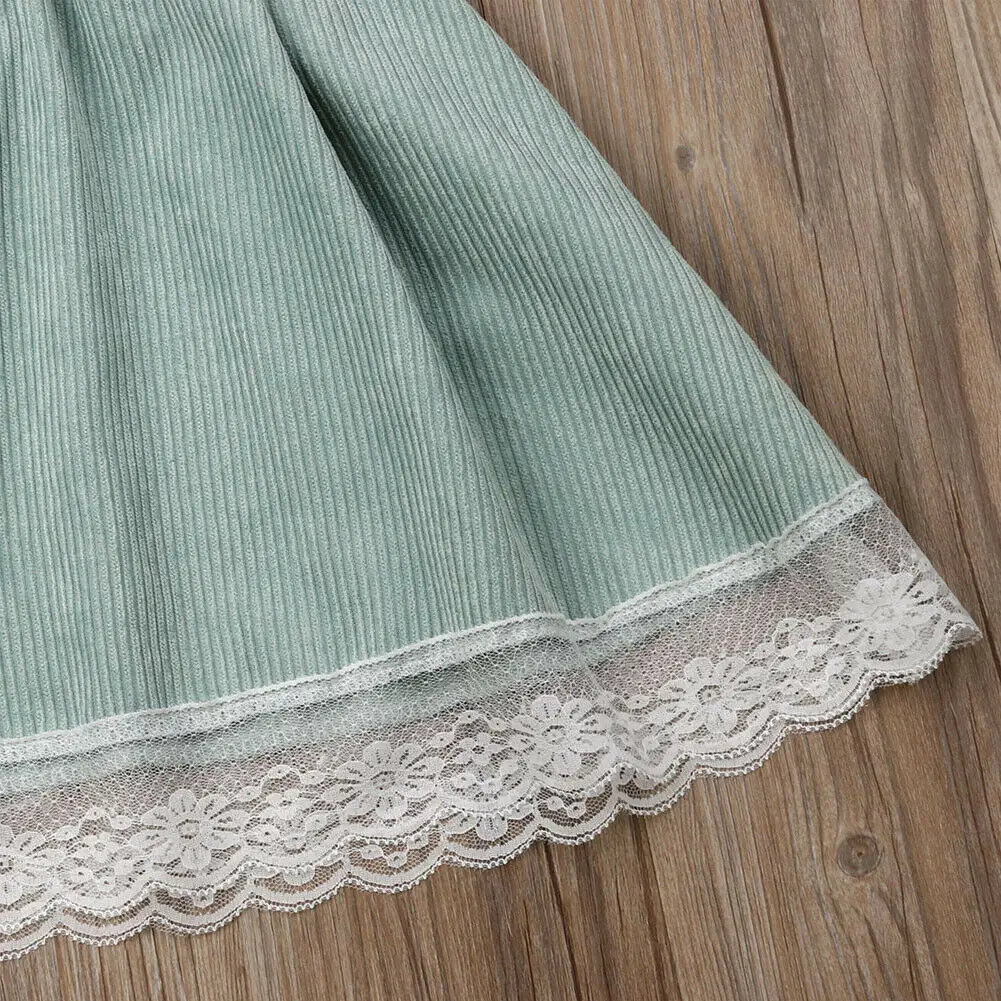 IMCUTE Summer New Sweet Princess Tulle Tutu Dresses Kids Baby Girl Lace Dress | Детская одежда и обувь