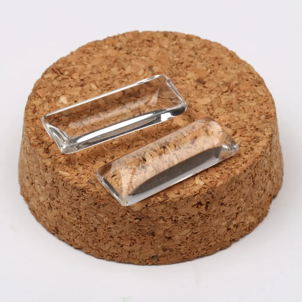 10x25 мм прямоугольные прозрачные