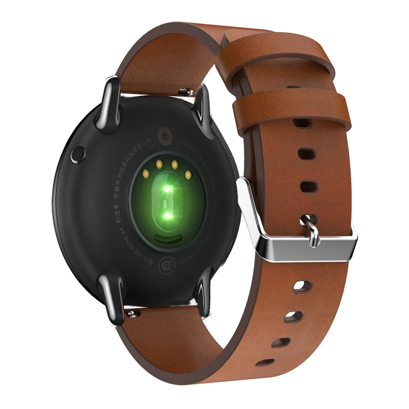 Gear S3 Frontier/классический кожаный ремешок 22 мм для Samsung Смарт-часы браслет Huami