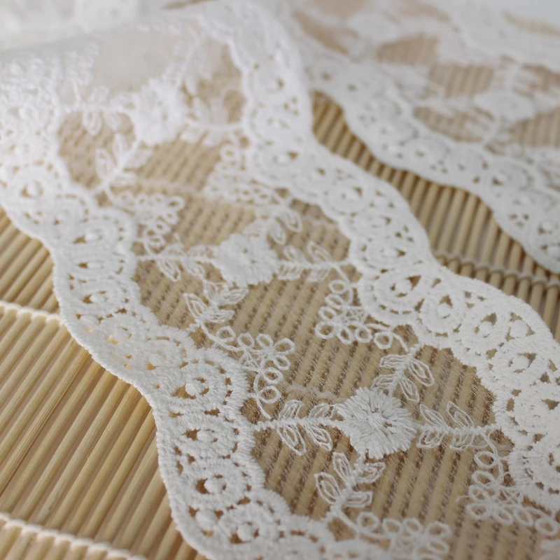 3 метра нежное Белое кружево для отделки одежды Домашний текстиль отделка