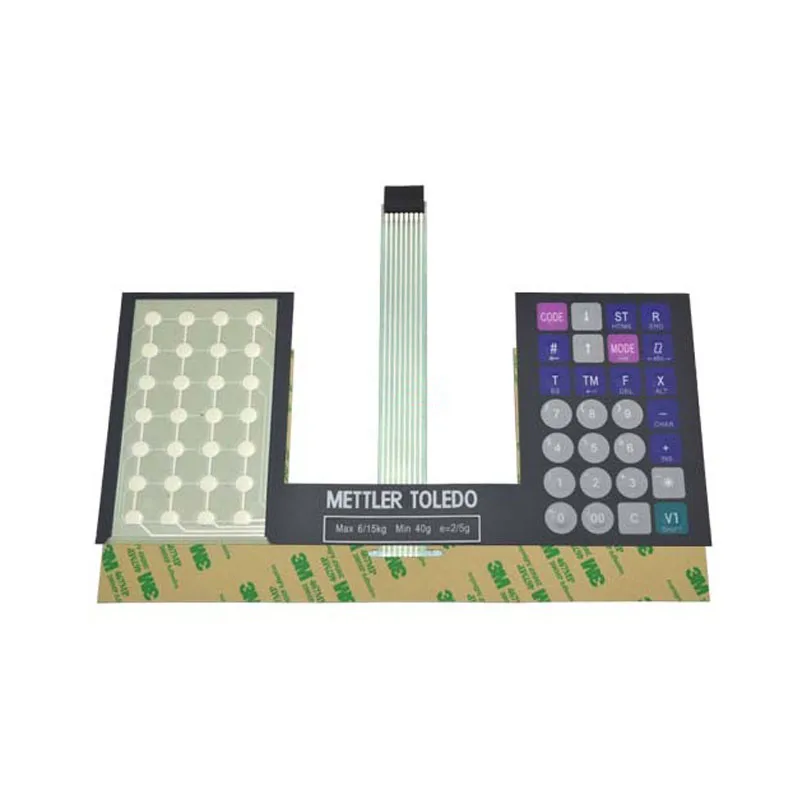 Клавиатура для Mettler Toledo 3600 3650 3680 электронная клавиатура Blance пленка (усиленная