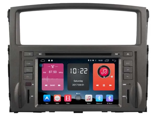 Android 6.0 dvd-плеер автомобиля навигации для Mitsubishi Pajero (06-11) аудио стерео головное