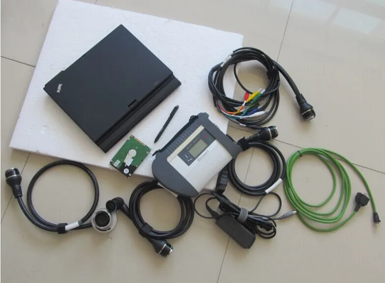 New mb star c4 sd connect compact 4 + Программное обеспечение V2020.12 HDD установленный на ноутбуке