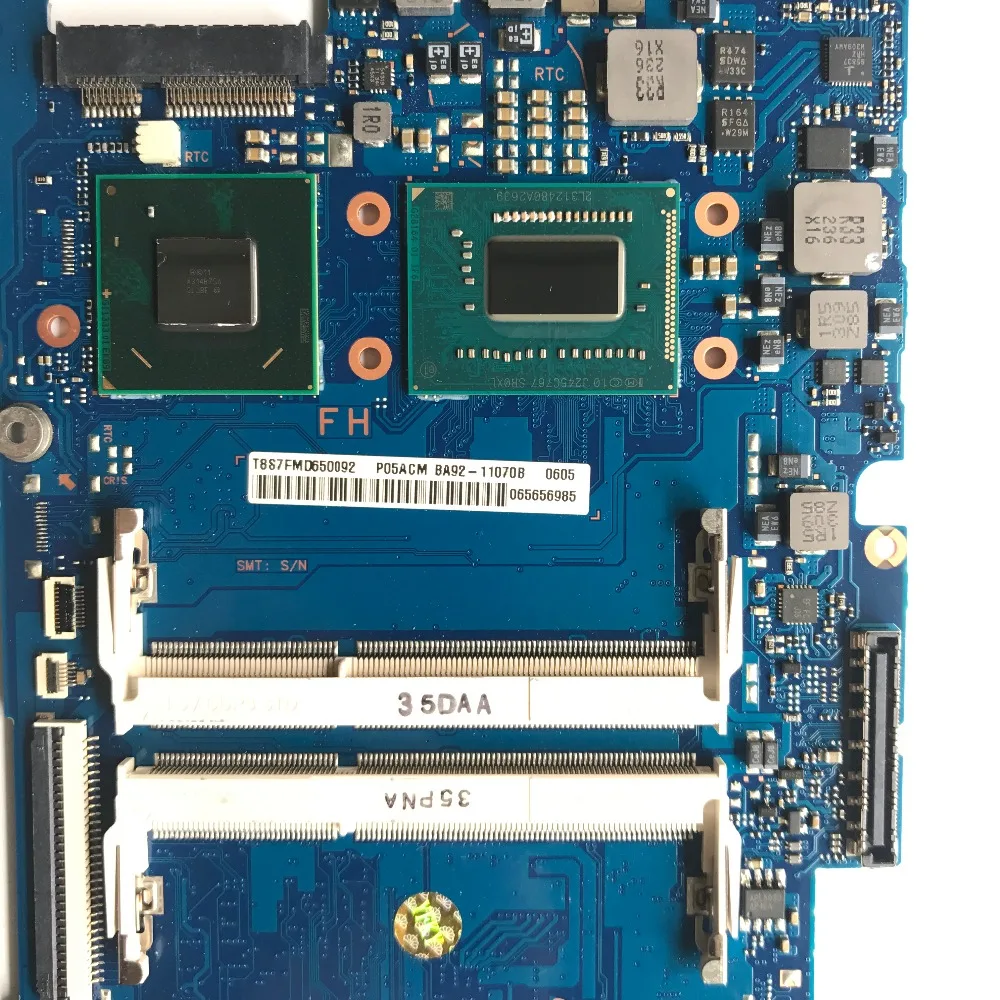 SZWXZY отлично подходит для SAMSUNG NP540U4E Материнская плата ноутбука I5-3337U DDR3 BA92-11070B