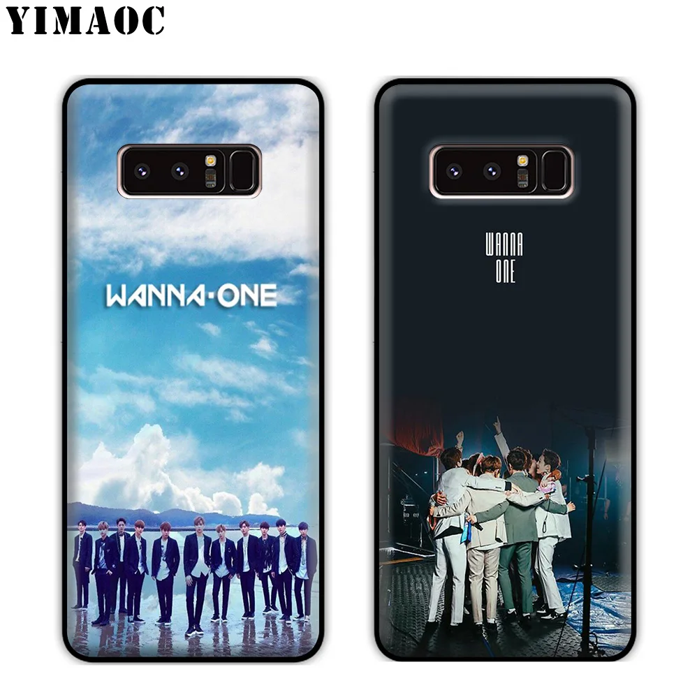 YIMAOC Wanna One Bands Soft Silicone Case for Samsung Galaxy S10 S10e S9 S8 Plus S7 S6 Edge J6 Cover |