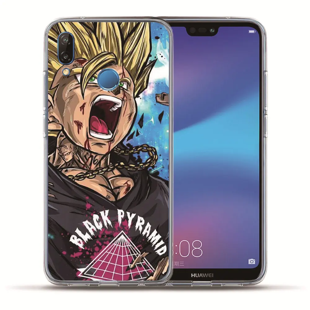 Для Huawei Honor 10 9 8 8X 8C 7A 7C 7X 7 6X 6A Lite чехол Etui мягкий силиконовый Жемчуг дракона супер