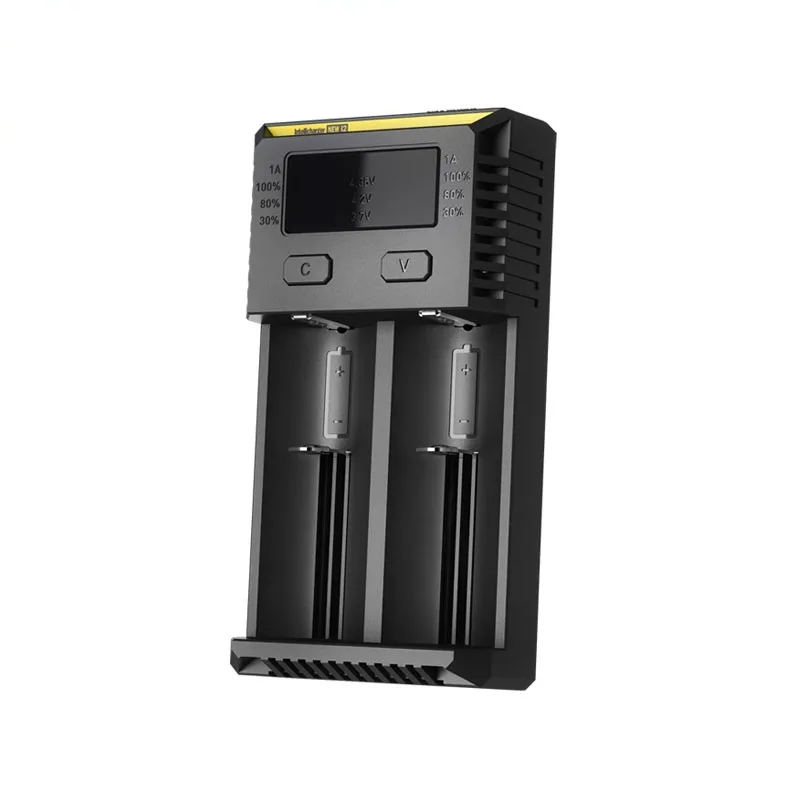 Оригинальное новое зарядное устройство Nitecore i2 Intelli универсальное быстрое для