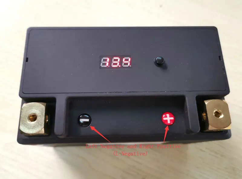 Left Negative KP14B-4 LiFePO4 старт мотоцикла Батарея 12V 14Ah CCA 480A литий-железо мотоцикл Батарея BMS Напряжение защита 2000 раз - Цвет: Left Negative