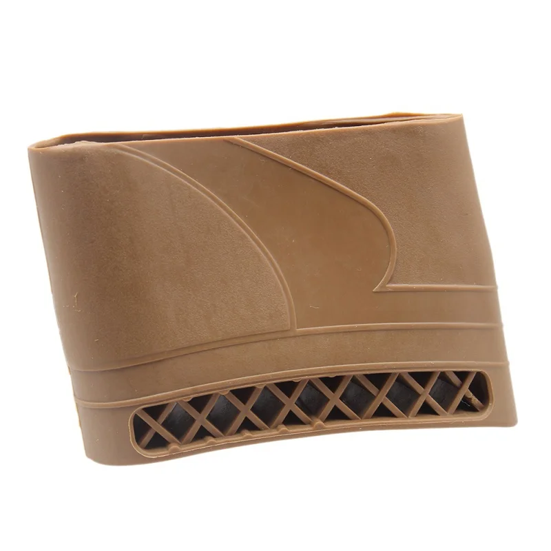Hunting Rifle Rubber Recoil Pad Slip-On Buttstock gun Shooting Extension Gun Butt Protector | Спорт и развлечения
