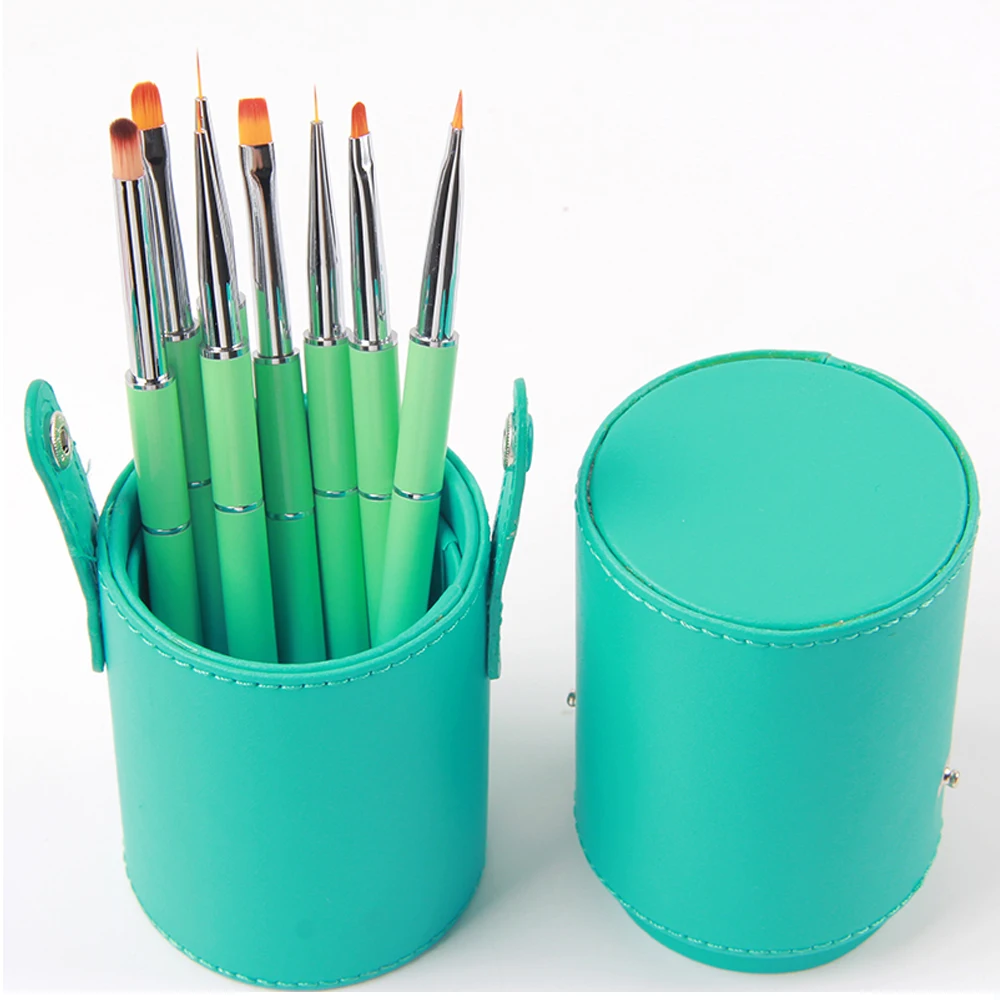 8 штук в упаковке профессиональная Нейл арт набор кистей для рисование линий