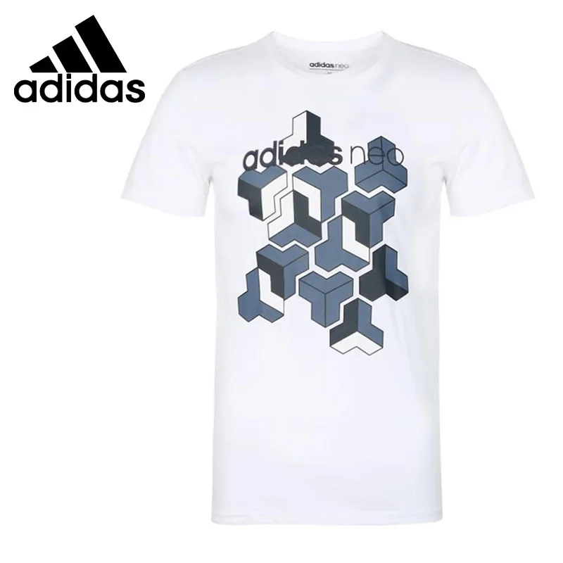 Новое поступление оригинальных мужских футболок с коротким рукавом Adidas Neo Label M CS