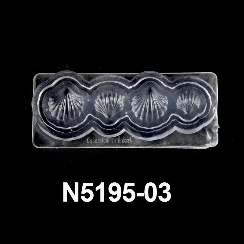 N5195-03 ROSALIND 1 шт. 3D кристалл резьба 10 видов конструкций форма Кристалл порошок резной инструмент для ногтей красивый дизайн ногтей трафареты для ногтей - Цвет: N5195-03