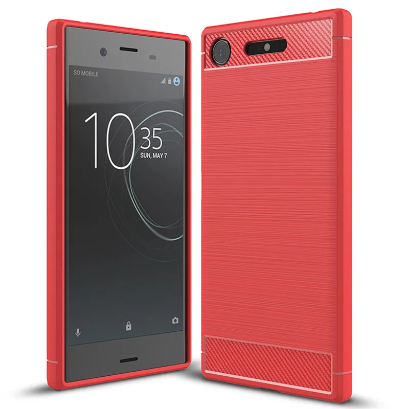 Силиконовый тонкий мягкий чехол из ТПУ для Sony Xperia 5 10 8 XA3 XZ4 XZ1 Ultra Plus компактный
